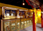 the Buddha worship at GANGLAMEDO